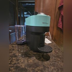 Nespresso Mint Green Coffee Machine
